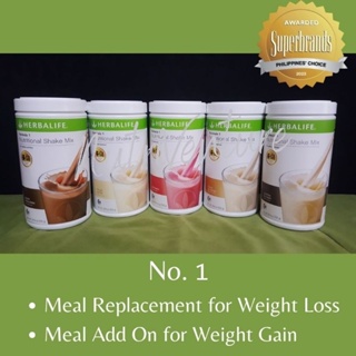 Independent Herbalife Distributor  Formula 1 Nutritional Shake Mix French  Vanilla Net Wt 19.4 oz (550 g) Canister