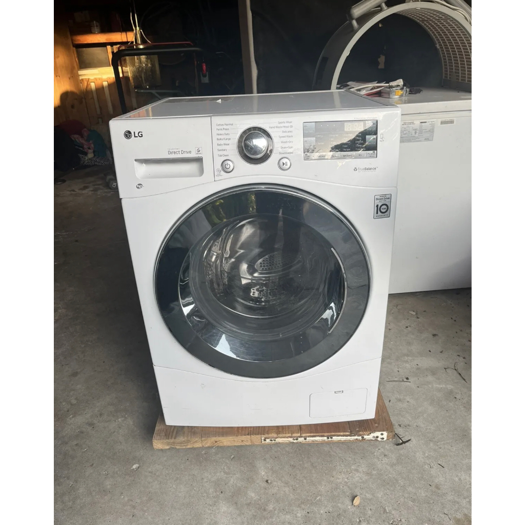 LG WM1388HW 24 Inch Front Load Washer with 2.3 Cu. Ft. Capacity