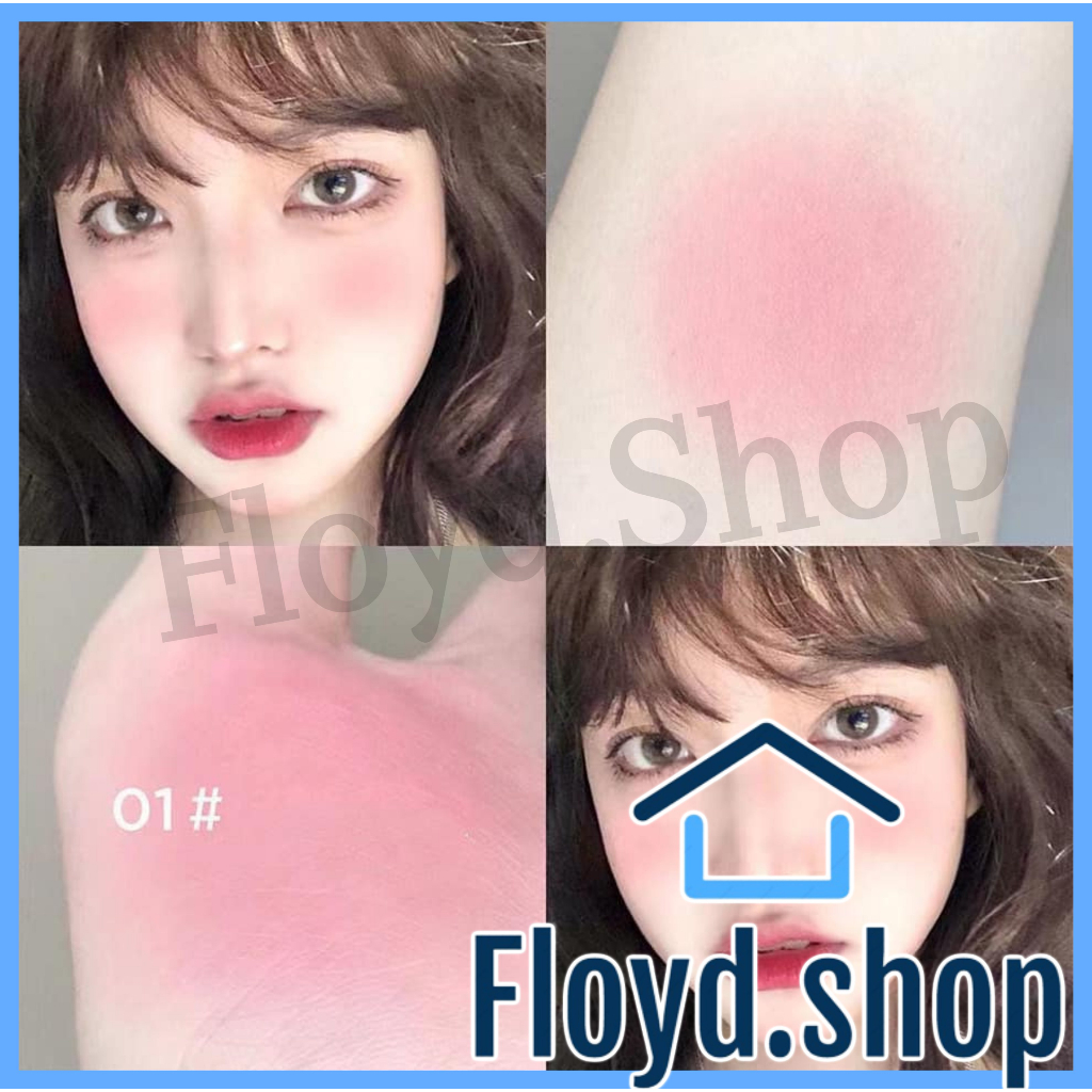 FLOYD.SHOP Mineral Blush Palette Mirror Waterproof Pigmented Texture ...