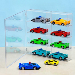 Acrylic Hot Wheels Car Storage Box Diecast 1/64 Vehicles Display