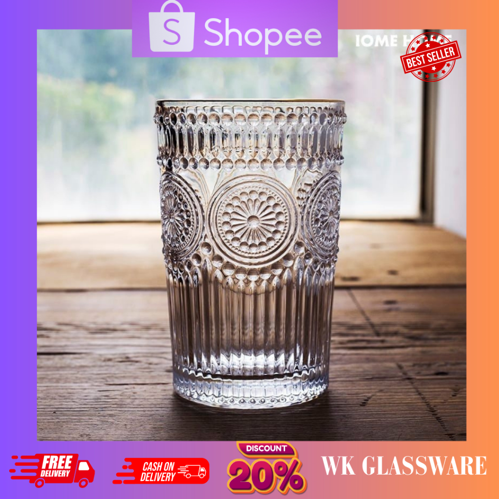 6pcs. set QIANLI GLASSWARE DRINKING GLASS Shopee Philippines