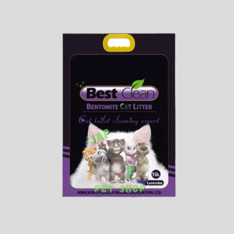 Best Clean Cat Litter Clumping Bentonite Sand 10Litters Shopee