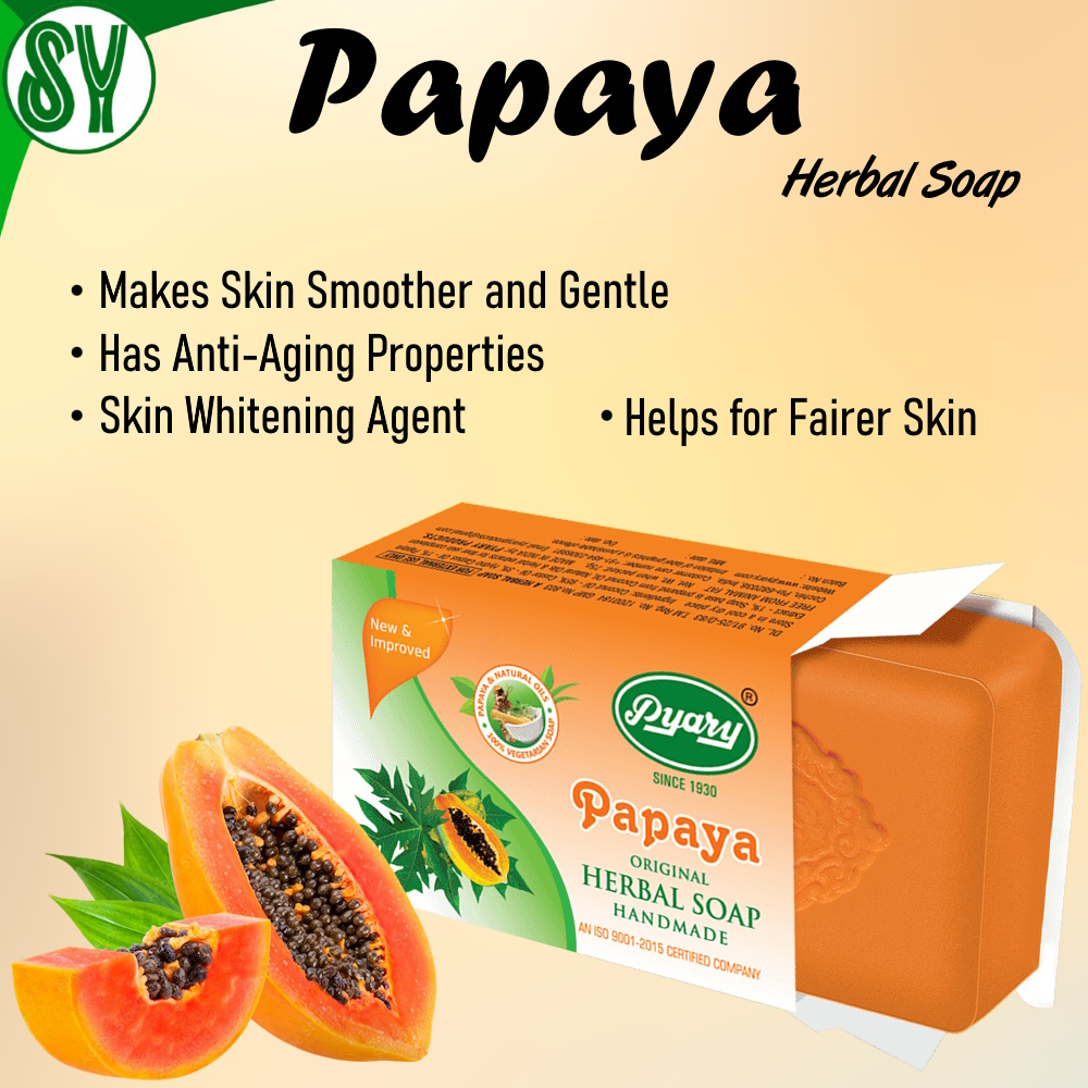 Pyary Ayurvedic Turmeric Soap Original 75gm Shopee Philippines