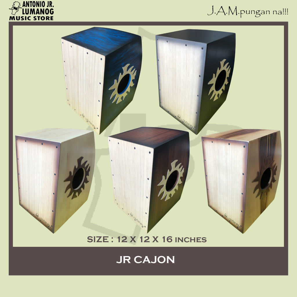 CAJON (BEATBOX/PERCUSSION BOX) BY Antonio JR. LUMANOG MUSIC STORE