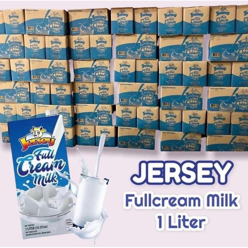 Jersey Full Cream Milk 1liter Shopee Philippines