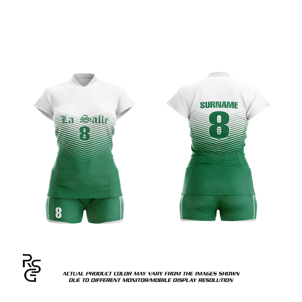 2023 Customized Jersey Full Sublimation UAAP La Salle Jersey Shopee