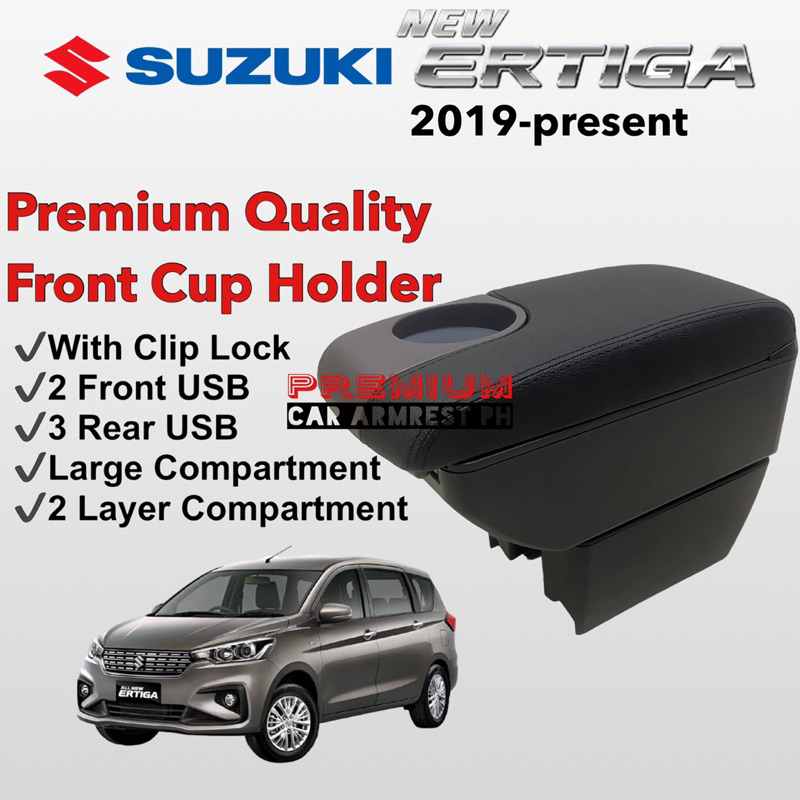 New Suzuki Ertiga 2019, 2020, 2021, 2022, 2023, 2024 Front Cup Holder