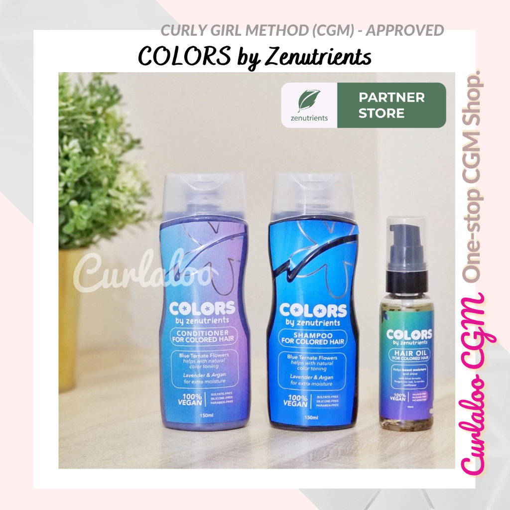 Curlaloo CGM Shop - COLORS by Zenutrients Shampoo, Conditioner & Hair ...