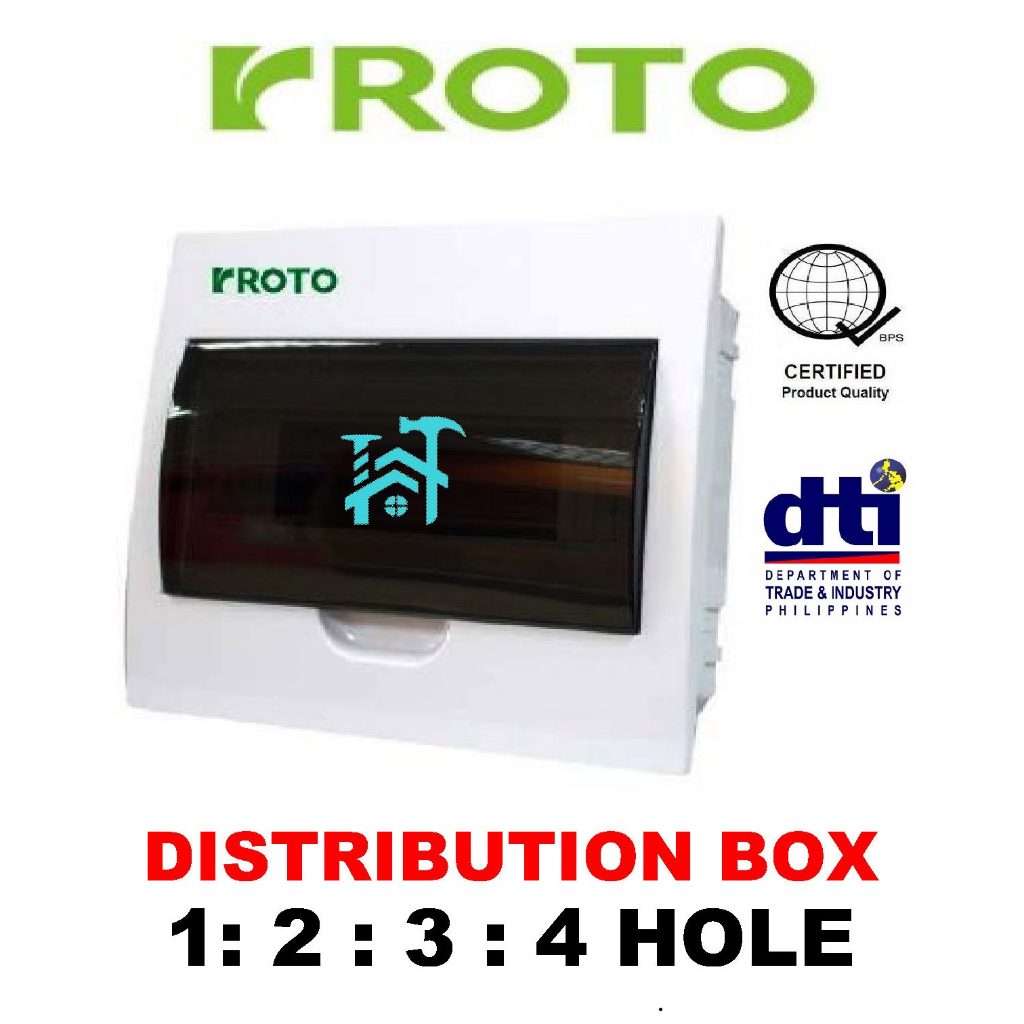 ROTO DISTRIBUTION BOX FOR MINIATURE BREAKER | Shopee Philippines