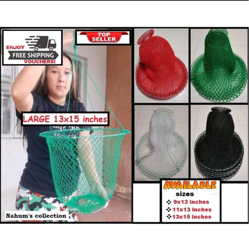 3 Pieces Buslo High Quality Sari-Sari Store Hanging Net Basket | Shopee ...