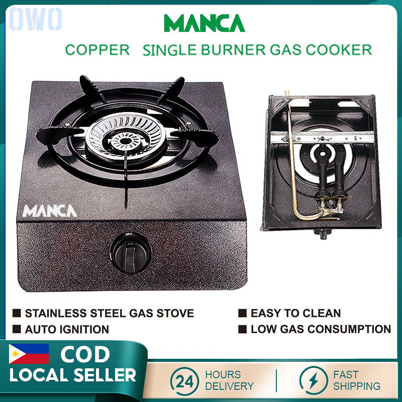 Single Burner Gas Stove Heavy Duty Electronic Ignition Gas Stove