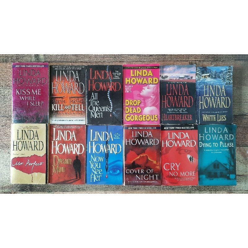 LINDA HOWARD BOOKS | Preloved Books | Suspense Romance | Shopee Philippines