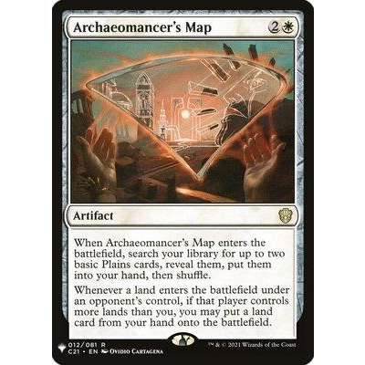 Archaeomancer's Map - Commander 2021 (C21) | Shopee Philippines