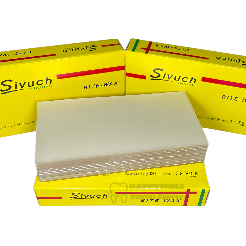 Sivuch Dental Bite Wax Bite Registration Yellow Made in Taiwan 250