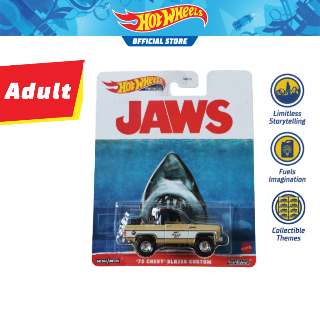 Hot Wheels Retro Entertainment 164 Scale Diecast Vehicles JAWS '75