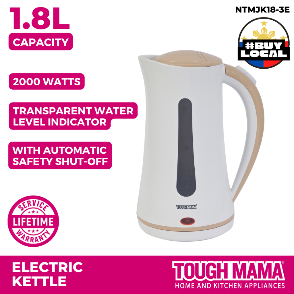 Tough mama deals electric kettle