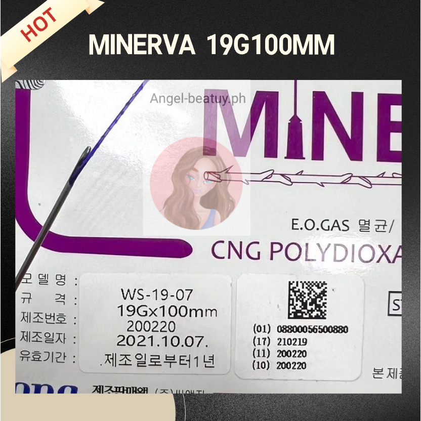 PROMO cog W 19G*100MM ThreadLift Readystock Minerva 100%ORIGINAL ...