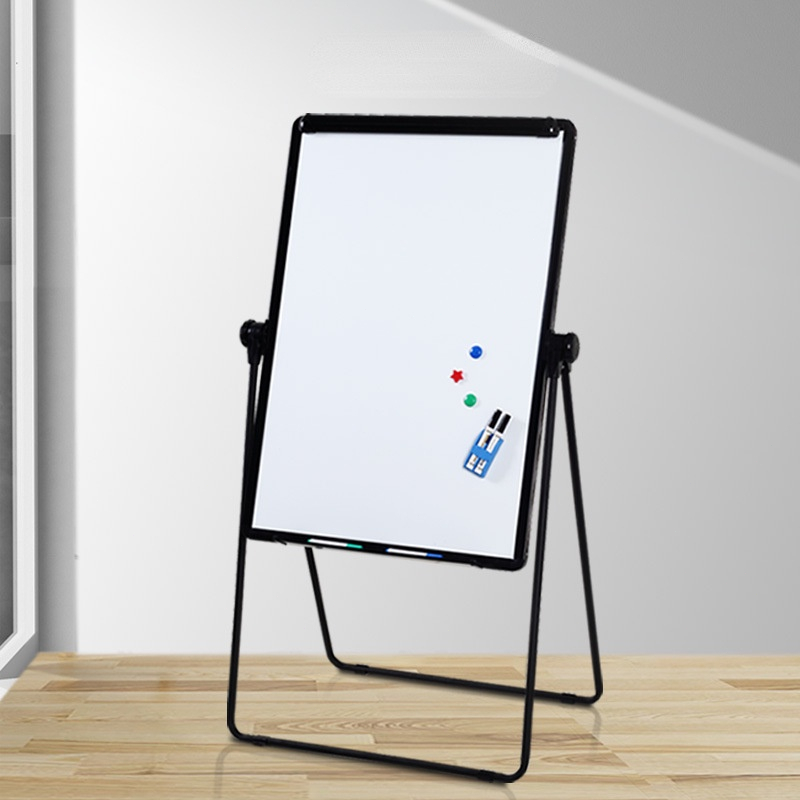 90X120CM White Board with Stand Movable Whiteboard with Wheel 2 Side ...