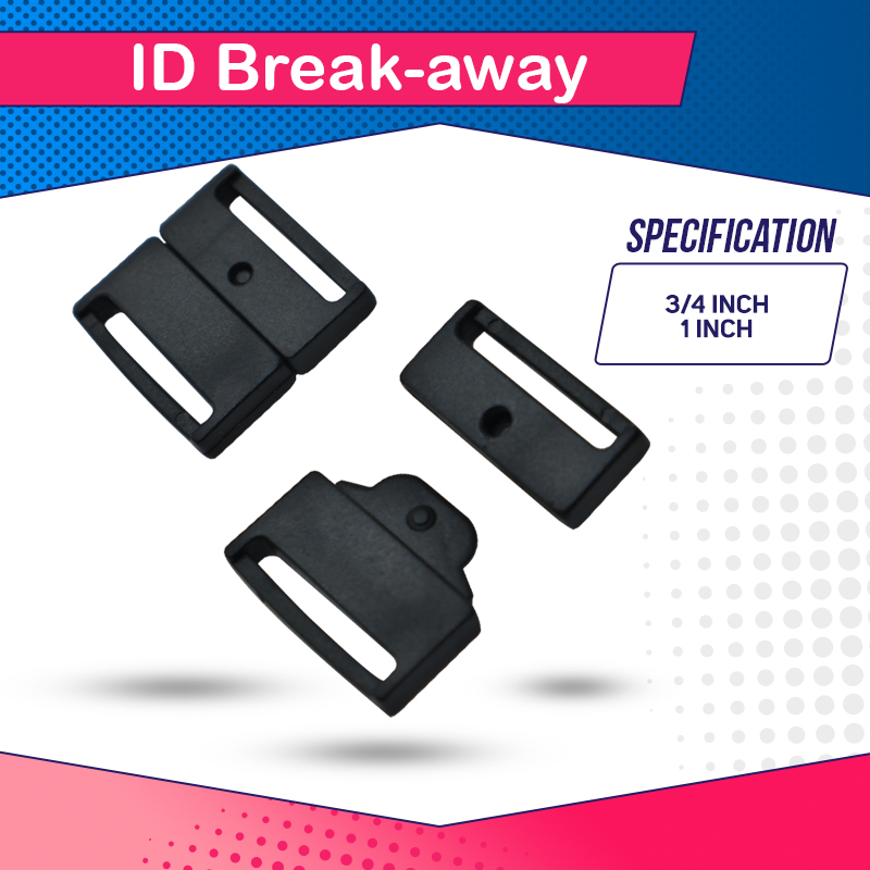 (50PCS.) ID Break-Away Buckle 3/4 inch and 1 inch | Shopee Philippines