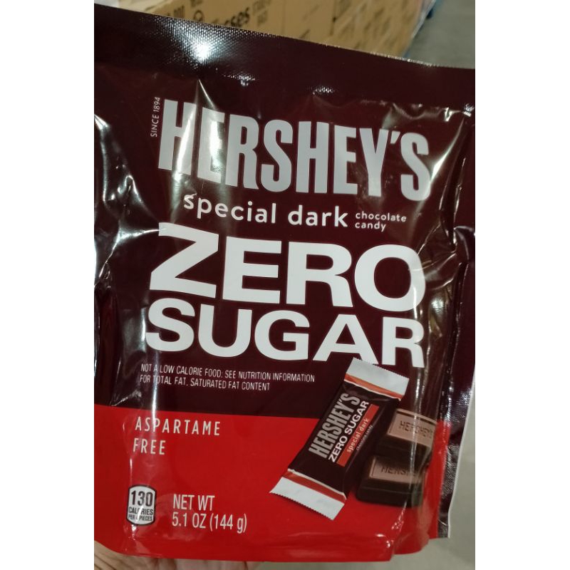 Hershey's Dark Chocolate Zero Sugar 144g Shopee Philippines