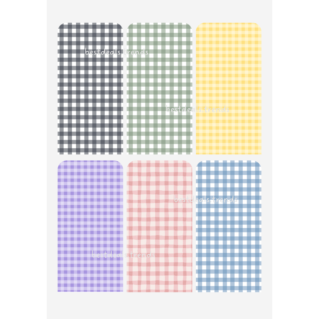 Gingham checkered money envelope ang pao | Shopee Philippines