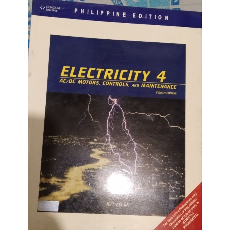 ELECTRICITY 4 AC/DC MOTORS, CONTROL,AND MAINTENANCE 8TH EDITION ...