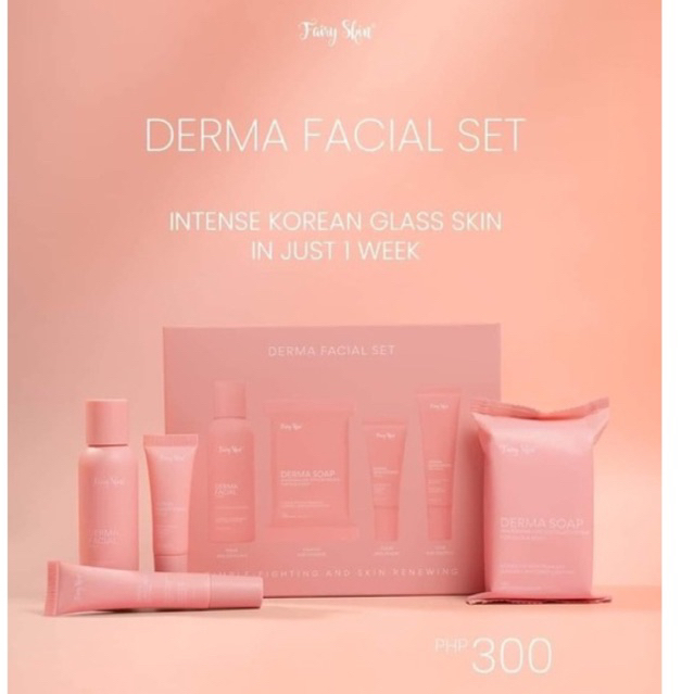 Fairy Skin Derma Set Premium Brightening Kit | Shopee Philippines