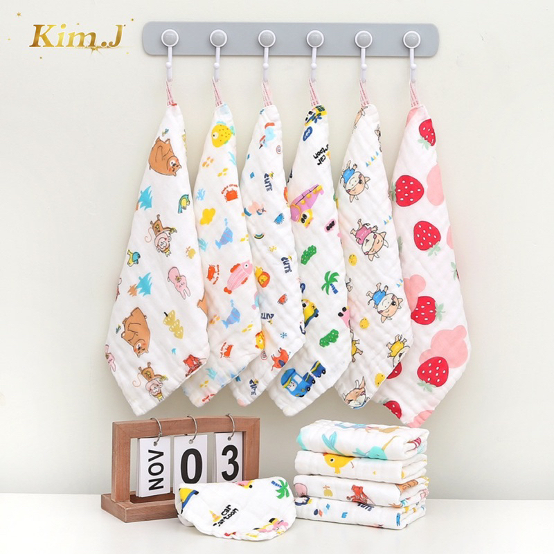Baby Face Towel In Pack of 6 Different Color main image 1