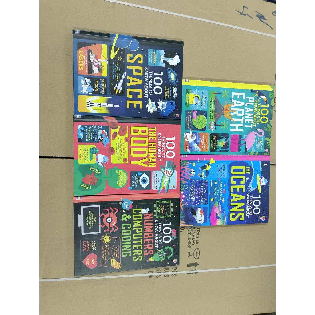 Usborne 100 Things To Know About Import Book, Children 's