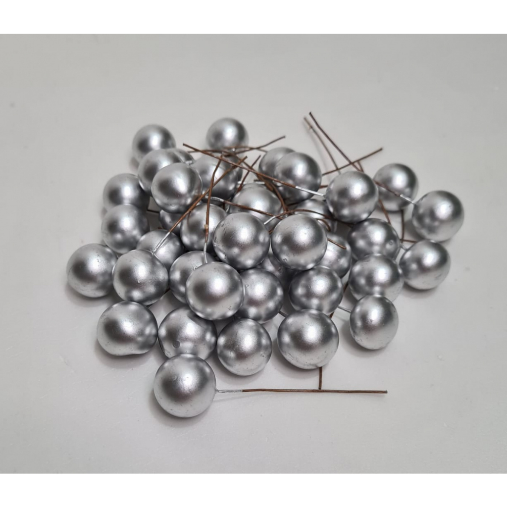 20 pcs Asstd Size Balls Cake Topper Gold White Pink Blue Decoration ...