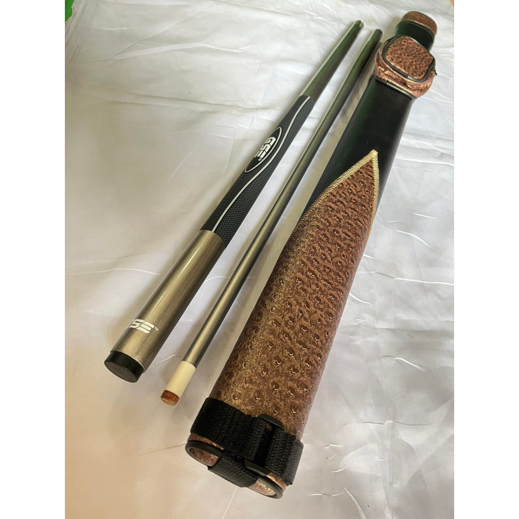 GSE Fiberglass Graphite Billiard cue stick with freebies / tako ng ...