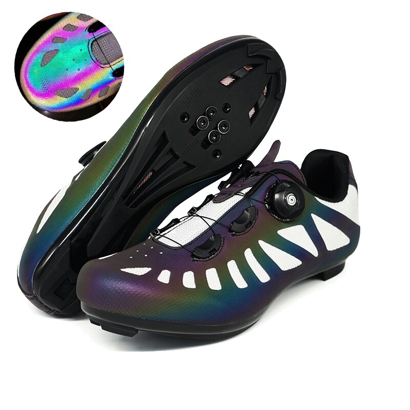 Men Cycling Cleats Shoes Speed RB MTB Biking Shoes Flats Footwear