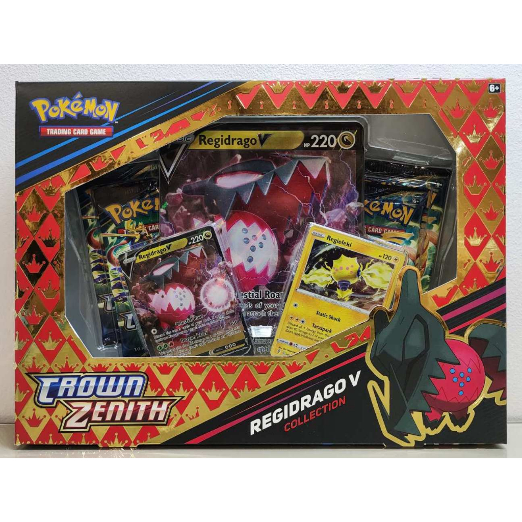 Pokemon Tcg Crown Zenith Regidrago V Collection Shopee Philippines 6502