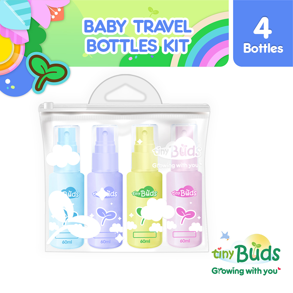 Tiny Buds Baby Travel Bottles Kit Shopee Philippines