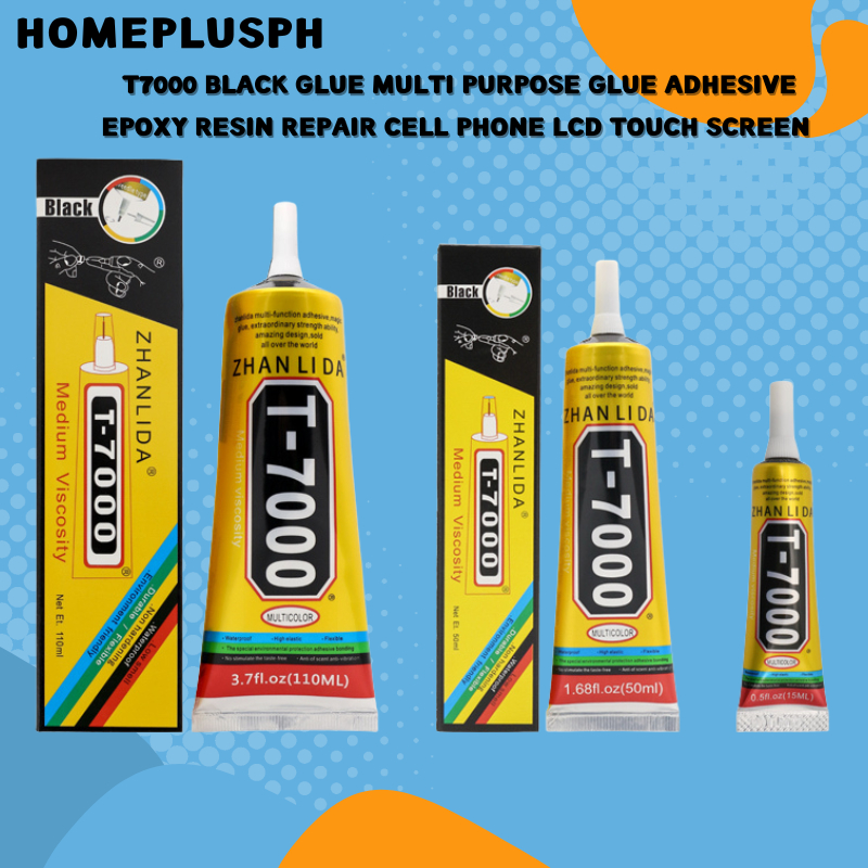 T7000 Black glue Multi Purpose Glue Adhesive Epoxy Resin Repair Cell ...