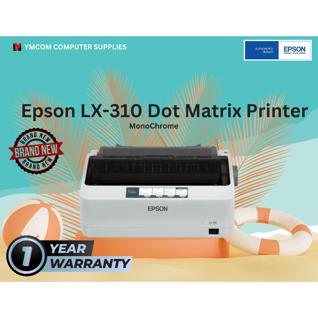 Epson Lx 310 Dot Matrix Printer Shopee Philippines 2231