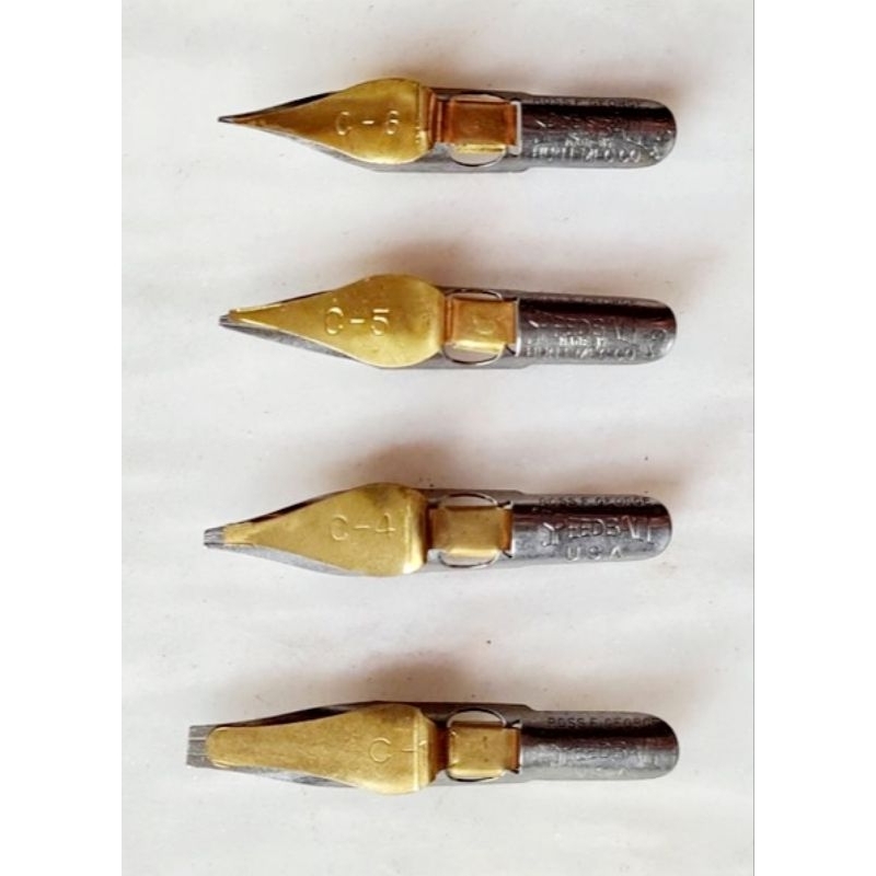 Speedball Calligraphy Artist Pen Nibs C1, C4, C5, C6 per Piece Shopee