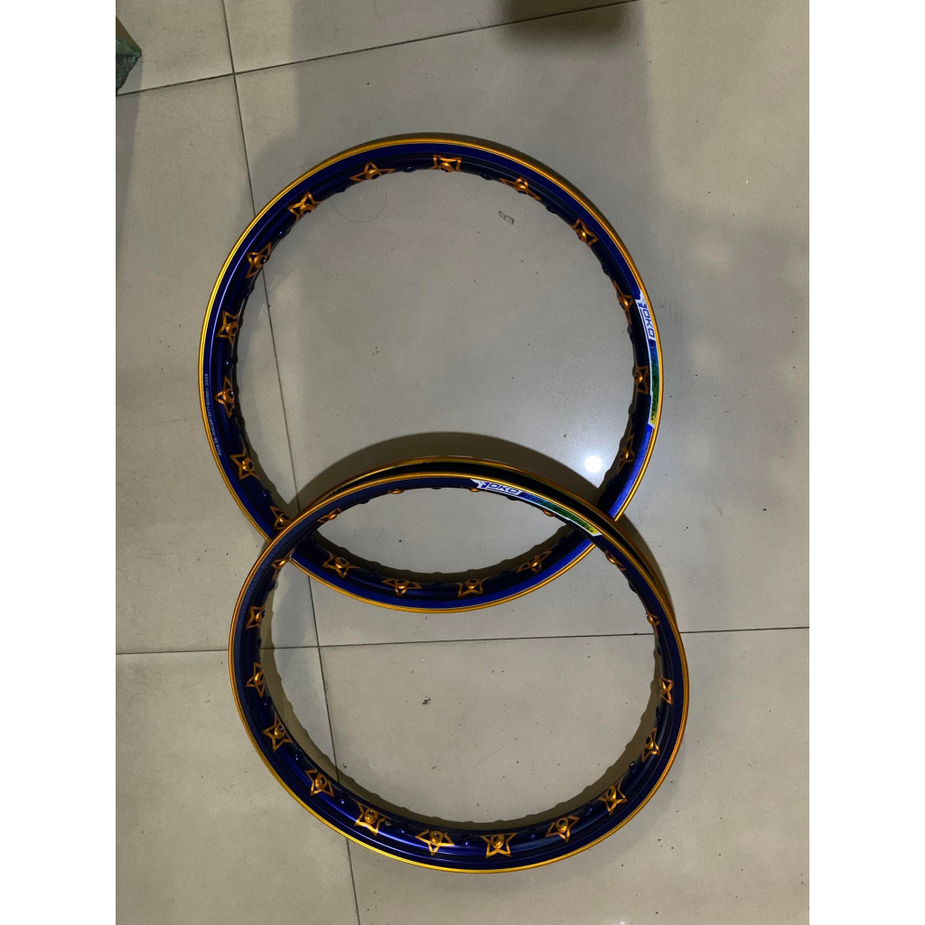 YOKO ALLOY RIM BLUE/GOLD 1.4X17 Shopee Philippines