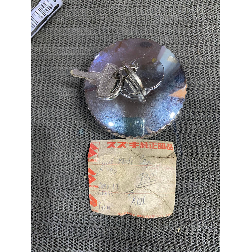 X120 GENUINE SUZUKI FUEL TANK CAP (WITH TWO KEYS) Shopee Philippines
