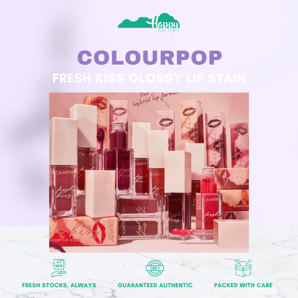 Colourpop Fresh Kiss Glossy Lip Stain Shopee Philippines
