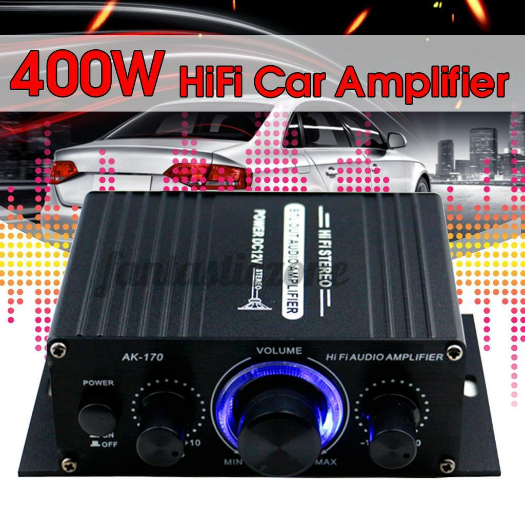 400w Mini Audio Amplifier Home Amplifier Bluetoothfree Auto Stereo