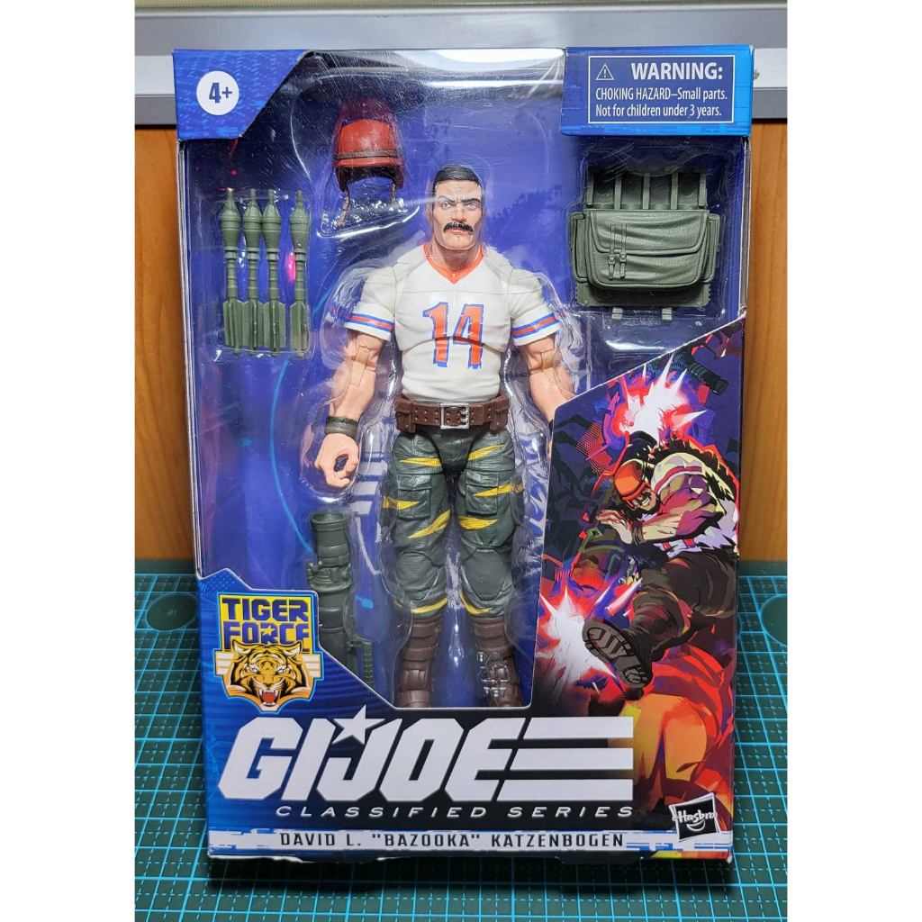 Hasbro G.I Joe Classified Series David L. (Bazooka) Katzenbogen 6-in Action Figure
