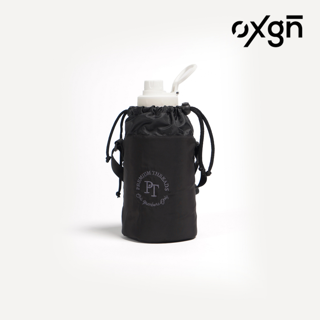 OXGN Premium Threads Bucket Bag For Men And Women (Black) Shopee