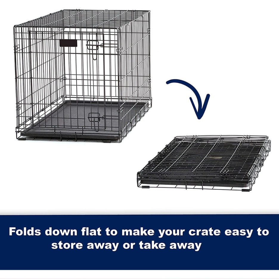 Dog Cage Foldable Pet Cage with Poop Heavy Duty Pet Cages for Dog Foldable Cat cage Shopee Philippines