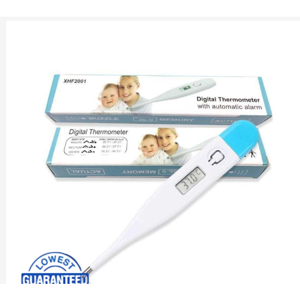 Digital Thermometer without Case Accurate and easy to Read, LCD display