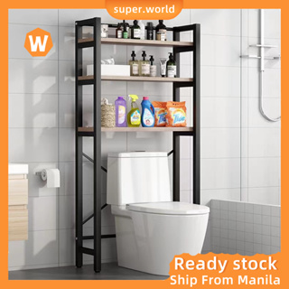 Bathroom Storage Shelf, 3-tier Space Saver Organizer Rack, Freestanding Bathroom  Organizer Storage Rack, Bathroom Organizers And Storage, Bathroom  Accessories - Temu Philippines