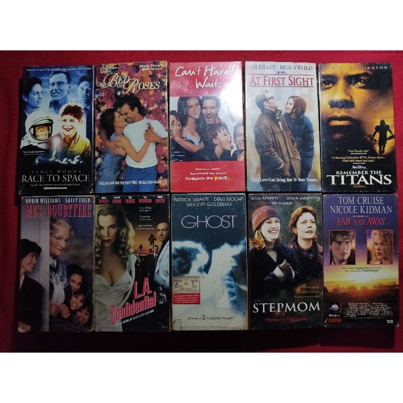 Vintage Original VHS Tapes Assorted Movies Set B | Shopee Philippines