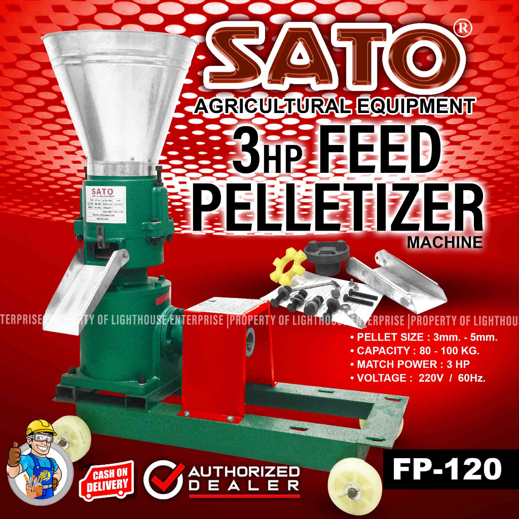 SATO Feed Pelletizer Machine/Feed Pellet Machine/Electric Poultry