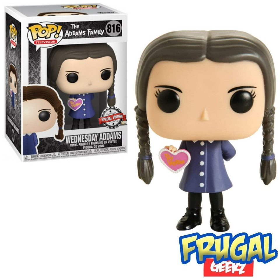 Funko Pop! Television: The Addams Family - Wednesday Addams Vinyl ...