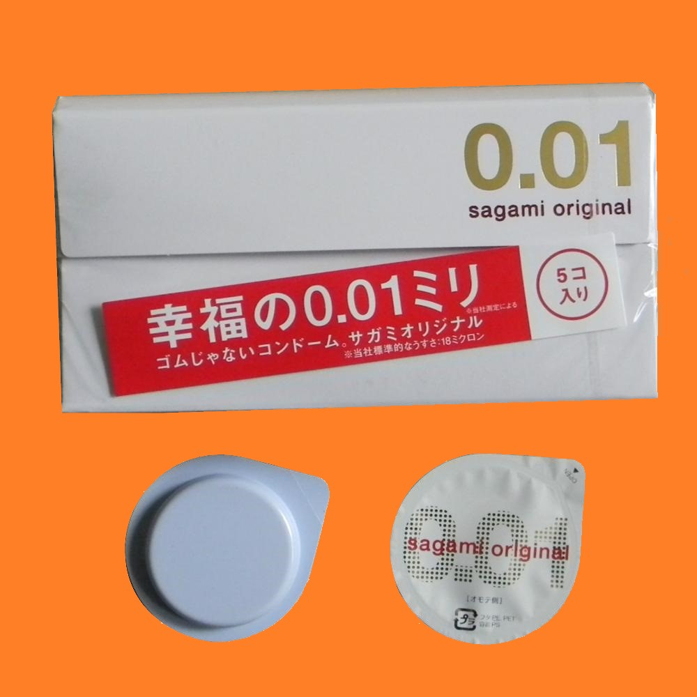 AUTHENTIC JAPAN Sagami Original 001 Ultra Thin Condom Polyurethane NON ...